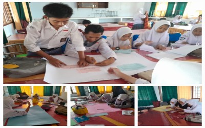 Kelas X Fase E SMA Negeri 11 Pekanbaru melaksanakan P5 Kurikulum Merdeka dengan tema: Kearifan Lokal